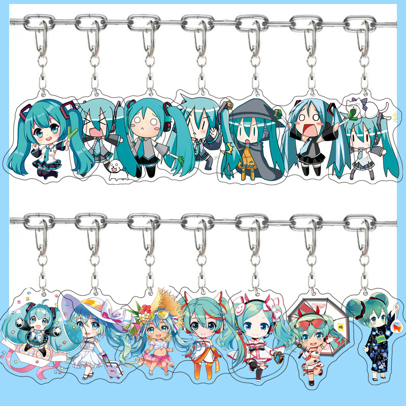 Resin Art Anime - Hatsune Miku Anime Akrilik Figur Lucu