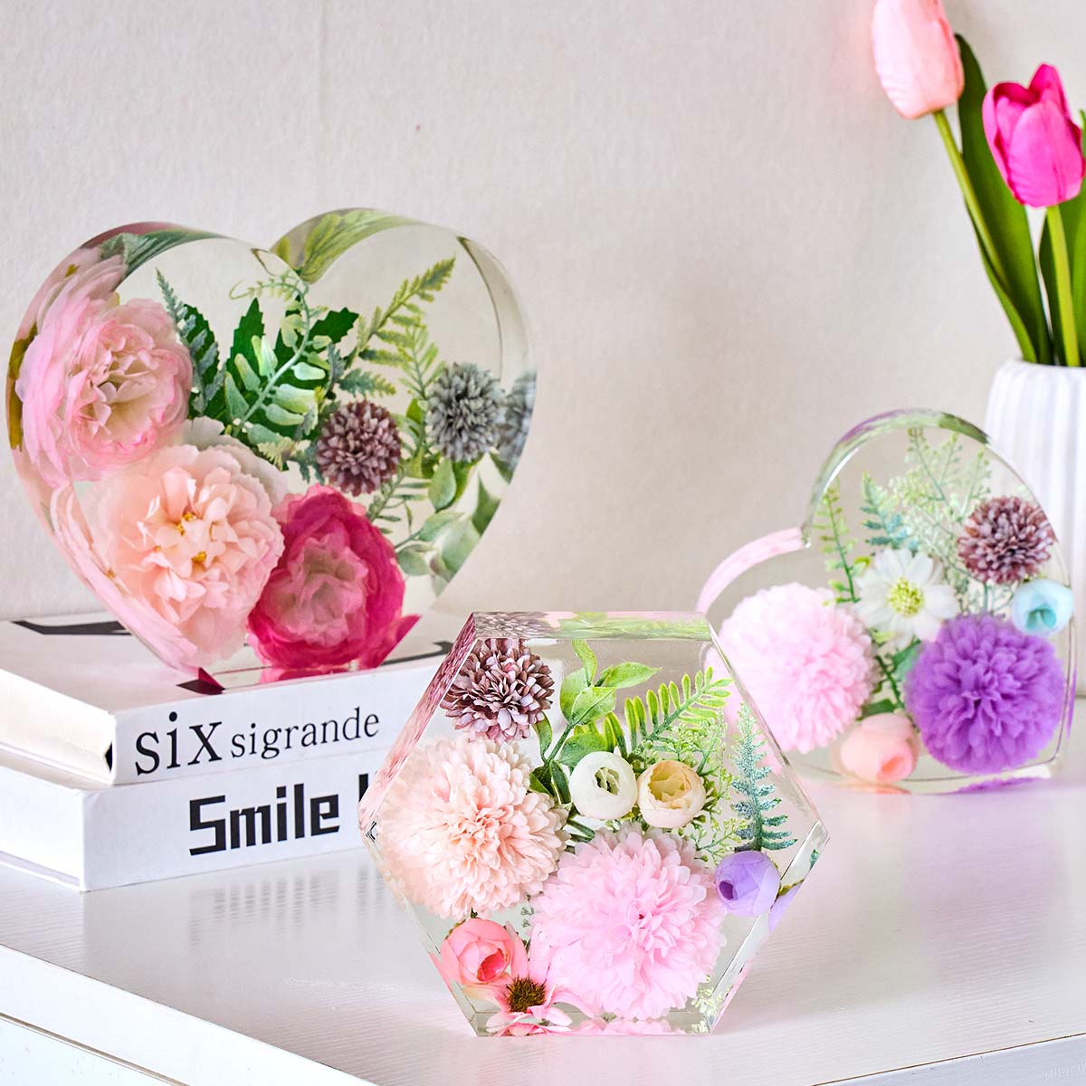 Cetakan Silikon Hati Besar DIY - Resin Art Heart ulasan dan harga