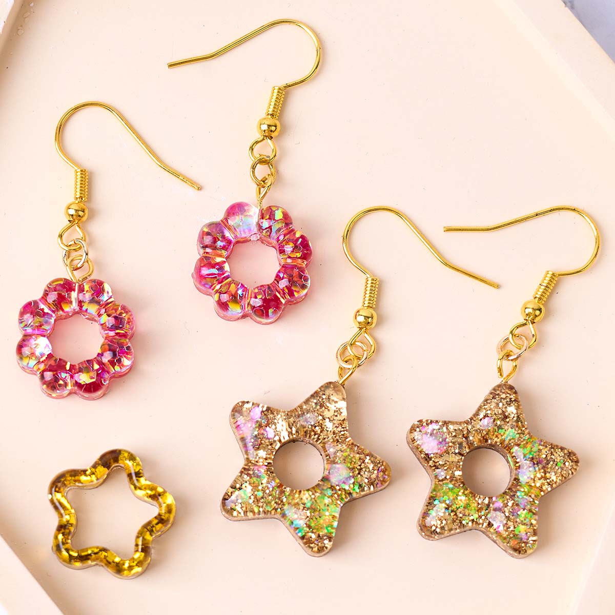 Cetakan Silikon Perhiasan Mult - Resin Art Heart ulasan dan harga