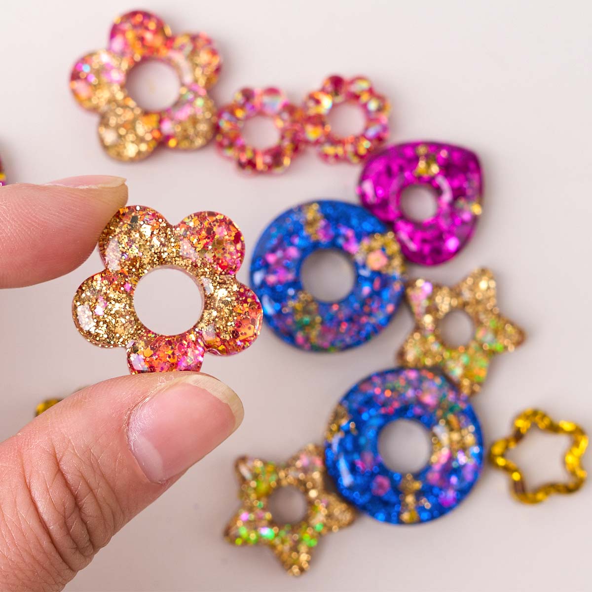 Cetakan Silikon Perhiasan Mult - Resin Art Heart ulasan dan harga