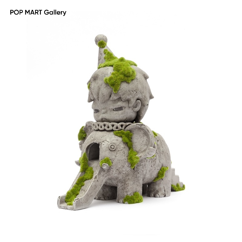 POP MART Hirono Elephant Slide - Resin Art Anime ulasan dan harga