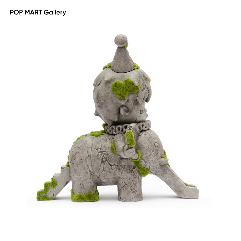 POP MART Hirono Elephant Slide - Resin Art Anime ulasan dan harga