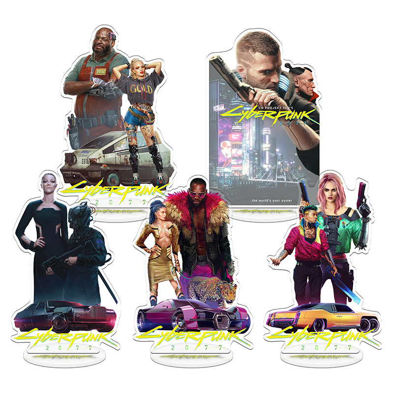 Cyberpunk 2077 V Game Merchand - Resin Art Anime ulasan dan harga