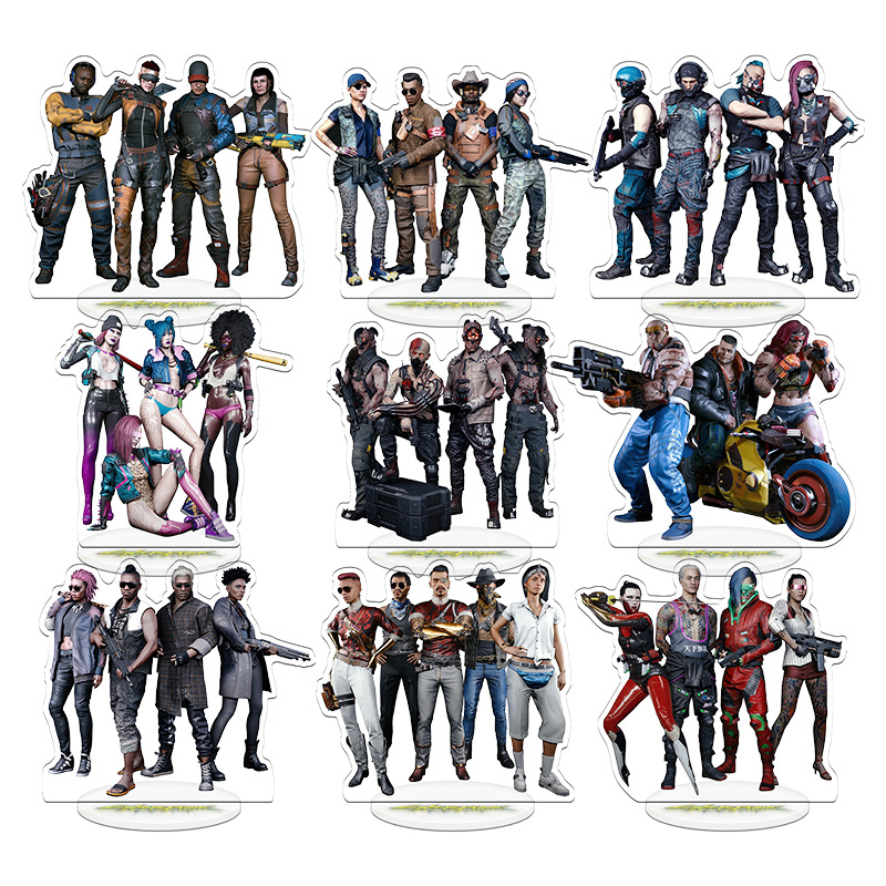 Cyberpunk 2077 V Game Merchand - Resin Art Anime ulasan dan harga