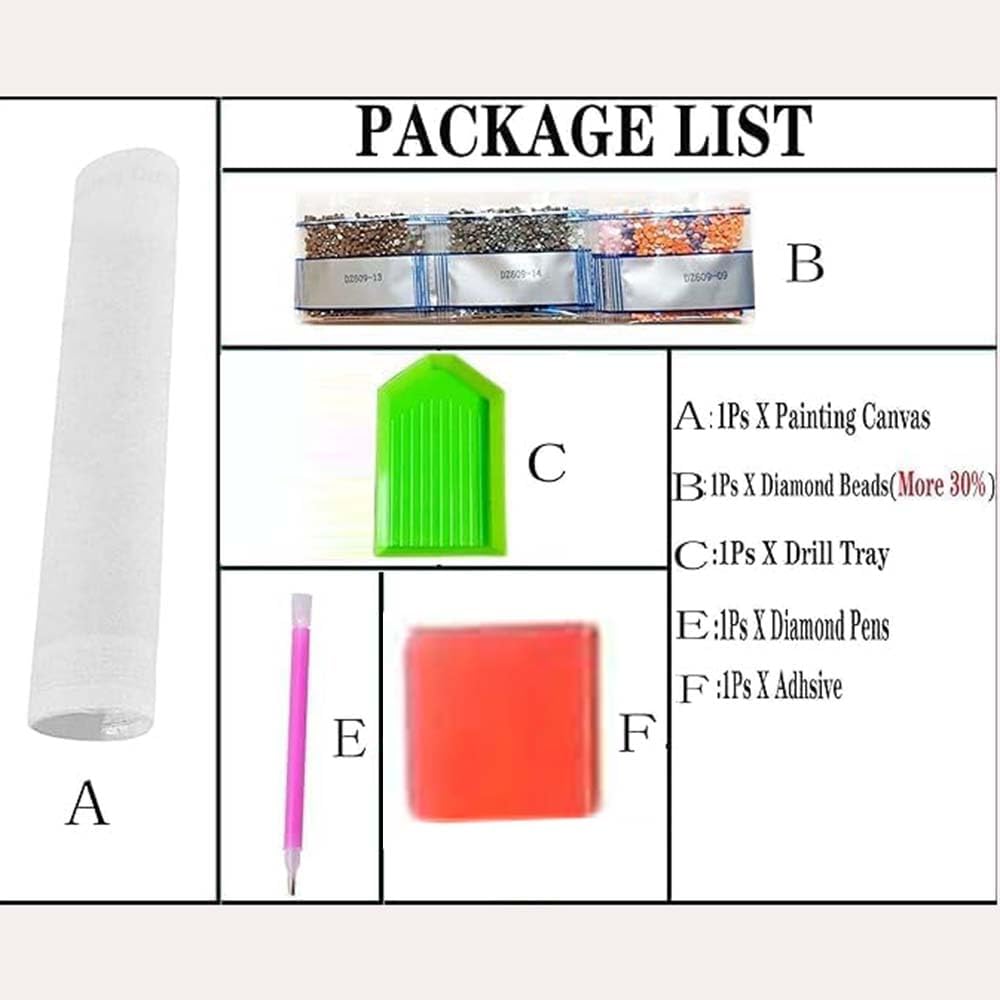 Kit Lukisan Berlian Bentuk Khu - Resin Art For Beginners ulasan dan harga