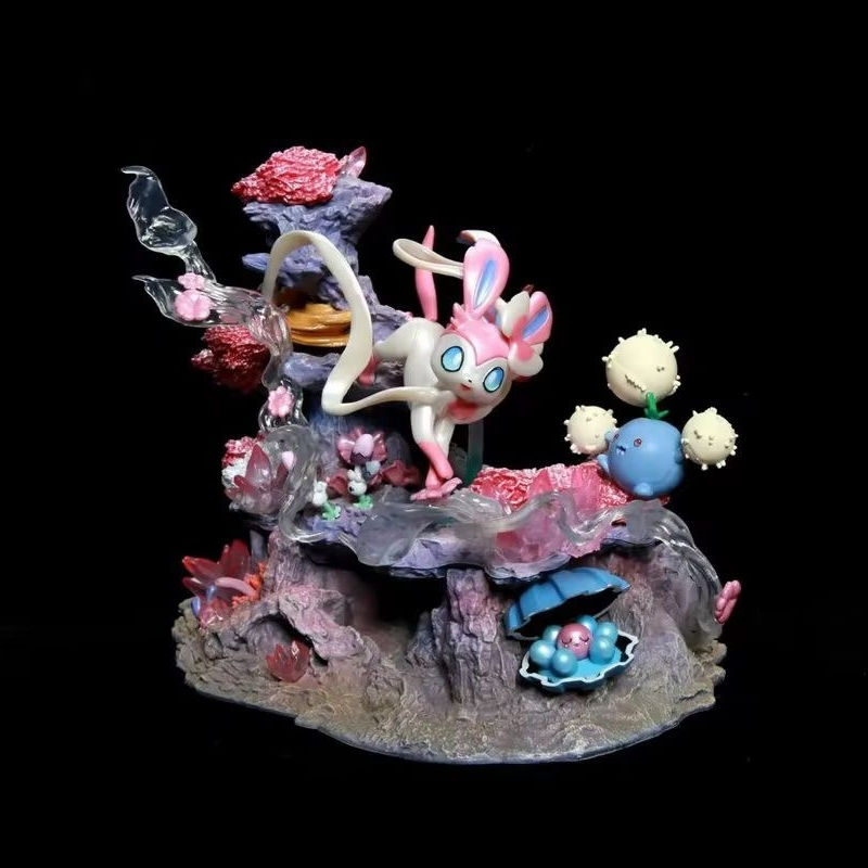 Figur GK Sylveon Shroomish Cla - Resin Art Anime ulasan dan harga