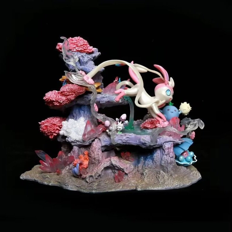 Figur GK Sylveon Shroomish Cla - Resin Art Anime ulasan dan harga