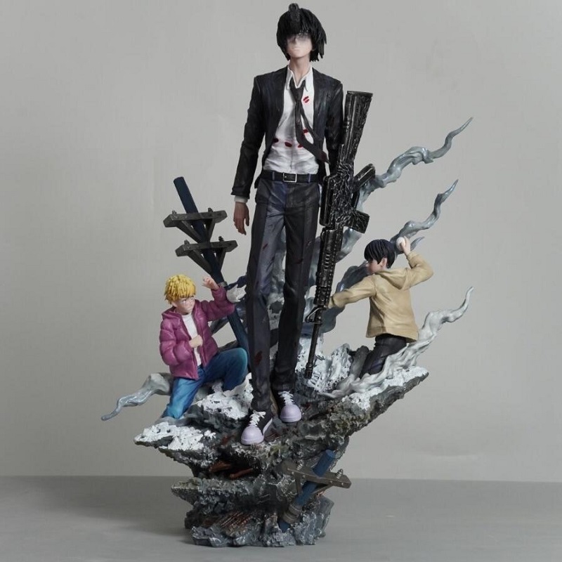 Chainsaw Man Gun Devil Devil H - Resin Art Anime ulasan dan harga