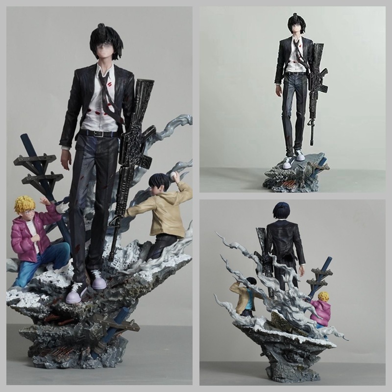 Chainsaw Man Gun Devil Devil H - Resin Art Anime ulasan dan harga