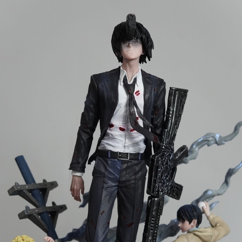 Chainsaw Man Gun Devil Devil H - Resin Art Anime ulasan dan harga