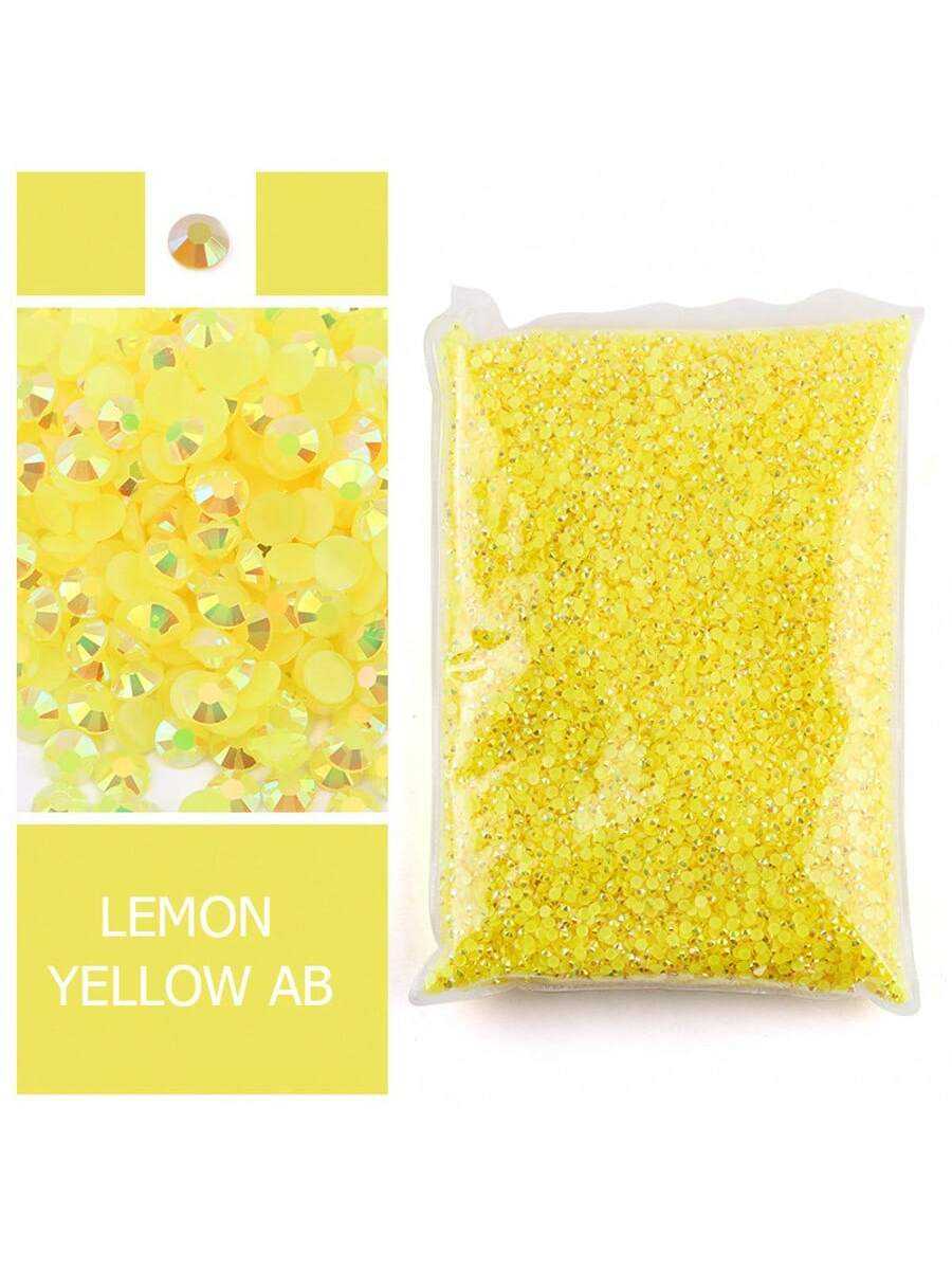 Resin Rhinestone Kuning Lemon, - Resin Art Quantity ulasan dan harga