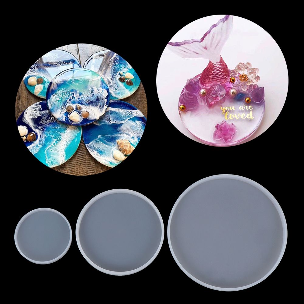 DIY Kerajinan Cairan Silikon C - Resin Art Coasters ulasan dan harga