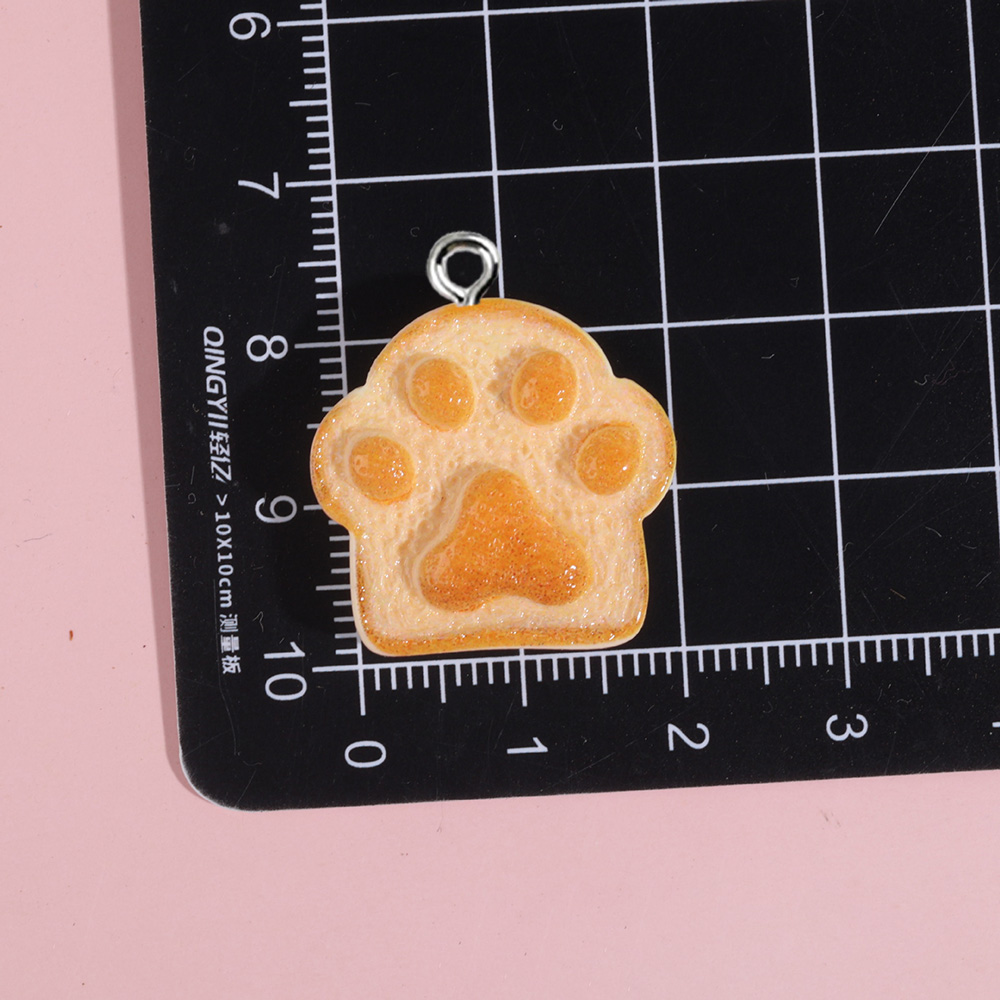 10pcs Resin Charms Bentuk Hati - Resin Art Heart ulasan dan harga