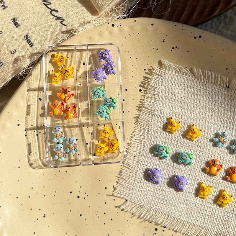 Aksesori seni kuku Pokemon, hi - Resin Art Anime ulasan dan harga