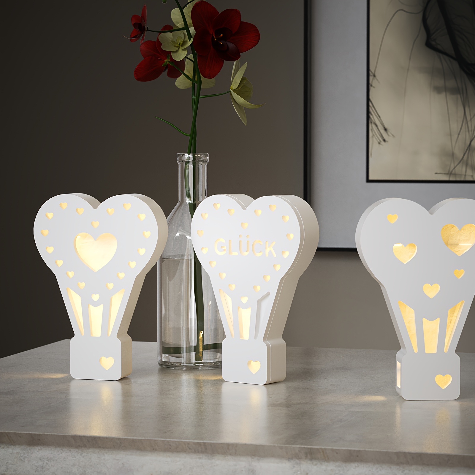5 Buah Cetakan Silikon Balon U - Resin Art Heart ulasan dan harga