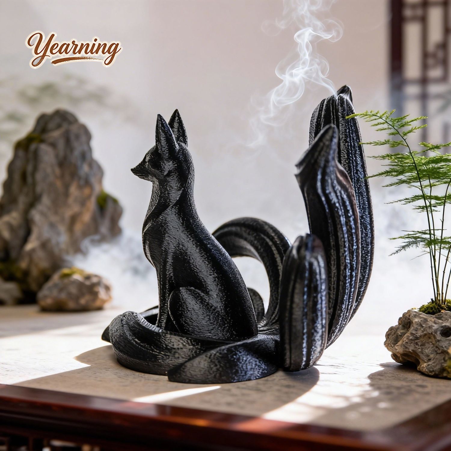 Ornamen Seni Minimalis Rubah S - Resin Art Gift For Anniversary ulasan dan harga