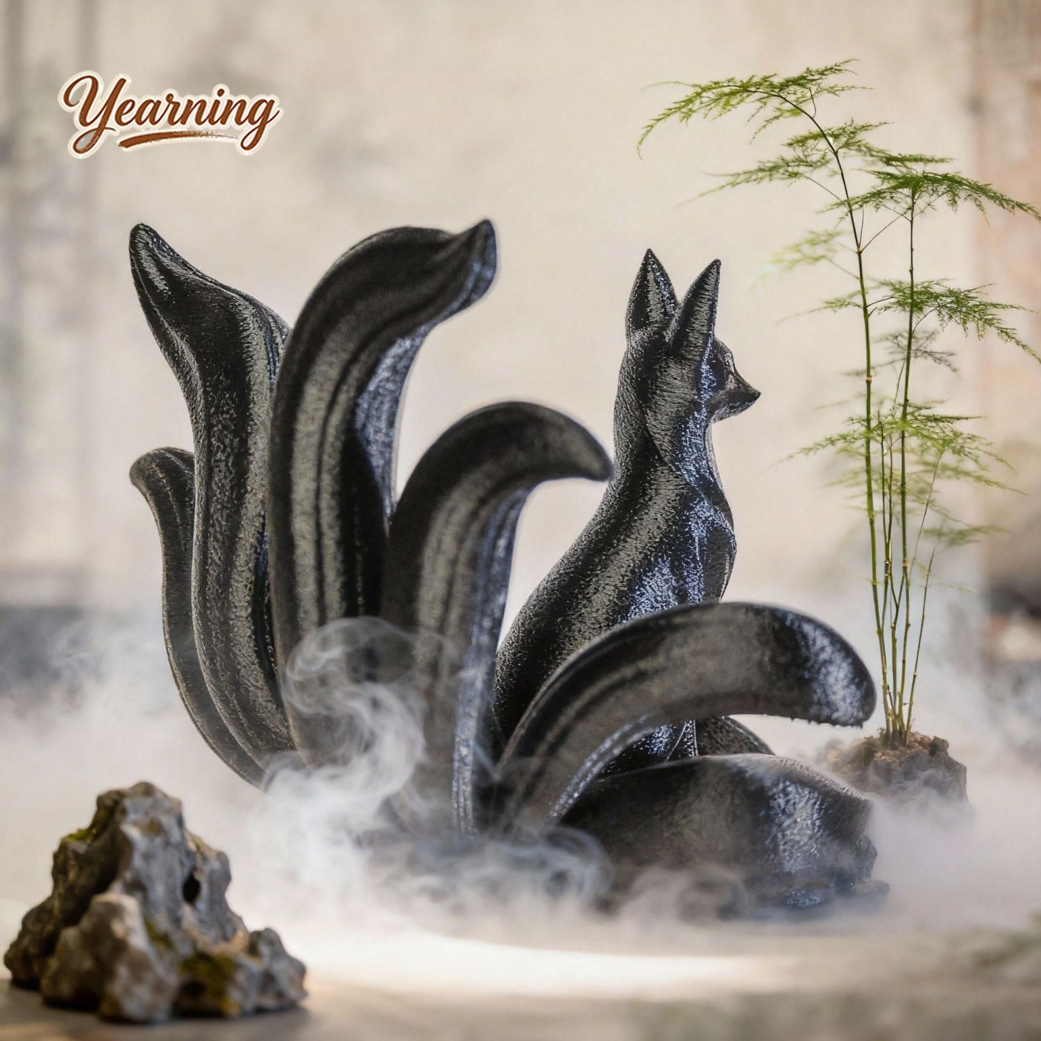 Ornamen Seni Minimalis Rubah S - Resin Art Gift For Anniversary ulasan dan harga