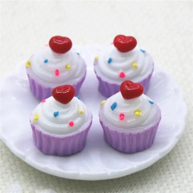 10 Buah Resin 3D Hati Merah Mu - Resin Art Heart ulasan dan harga