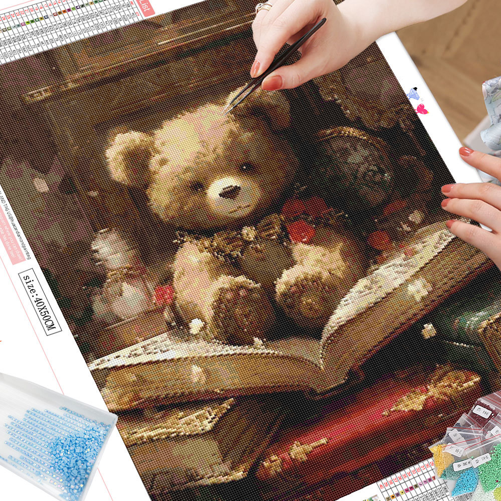 Lukisan Berlian Kartun Tanpa B - Resin Art For Beginners ulasan dan harga
