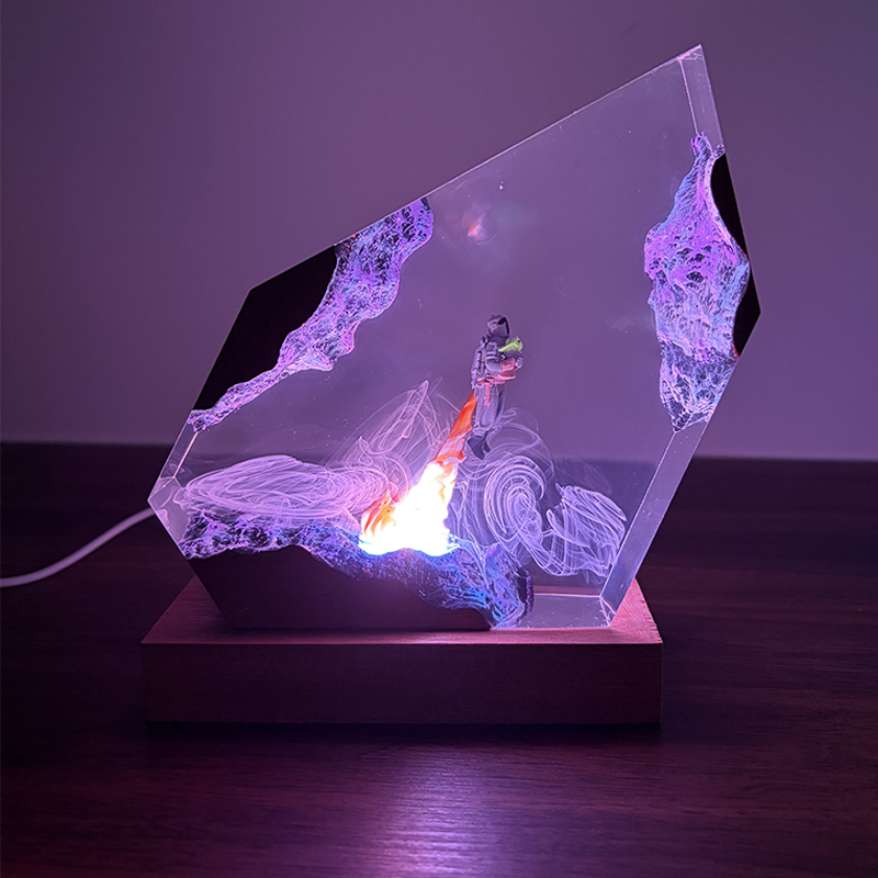 Lampu Meja Resin Figur Anime S - Resin Art Anime ulasan dan harga
