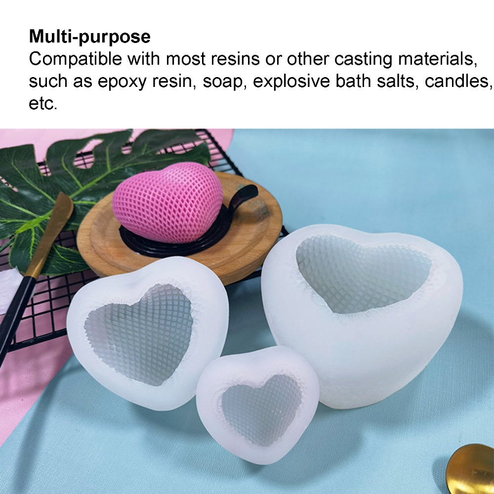 Cetakan Resin Bentuk Hati Anya - Resin Art Heart ulasan dan harga