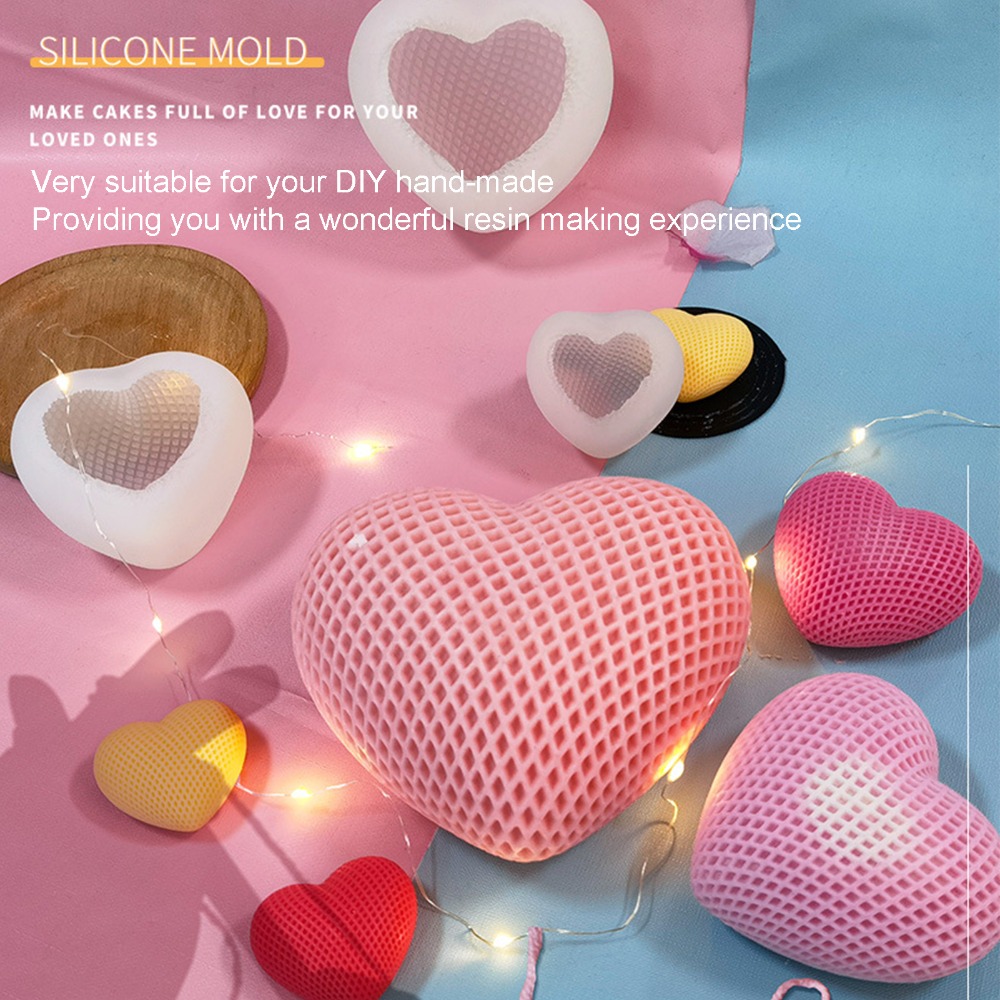Cetakan Resin Bentuk Hati Anya - Resin Art Heart ulasan dan harga