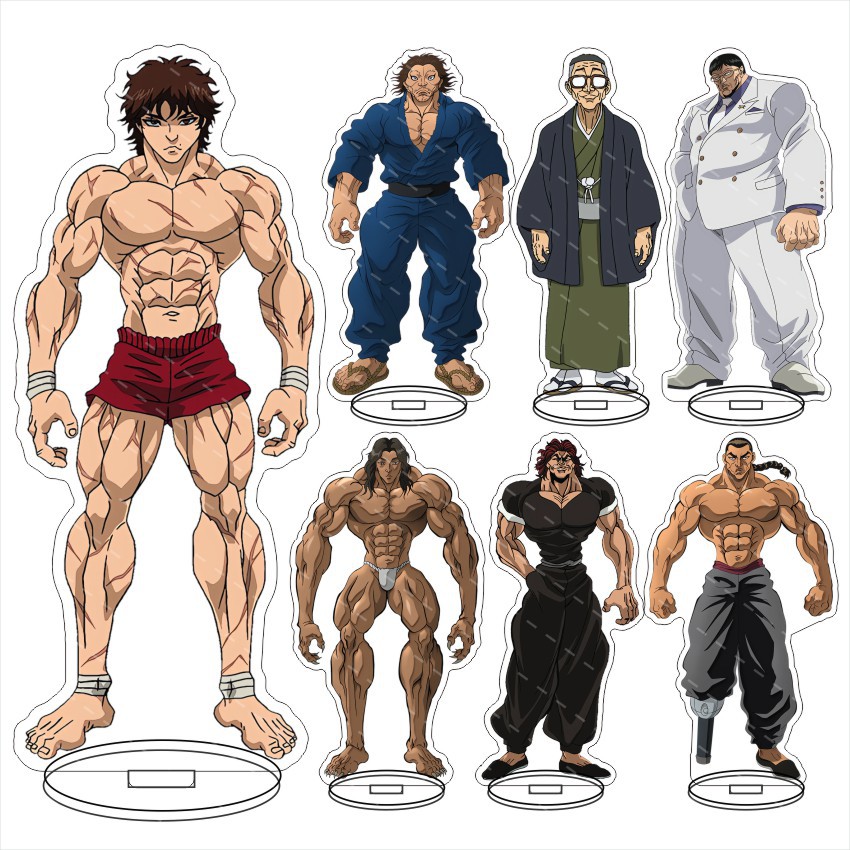 Grappler Baki Baki Hanma Figur - Resin Art Anime ulasan dan harga