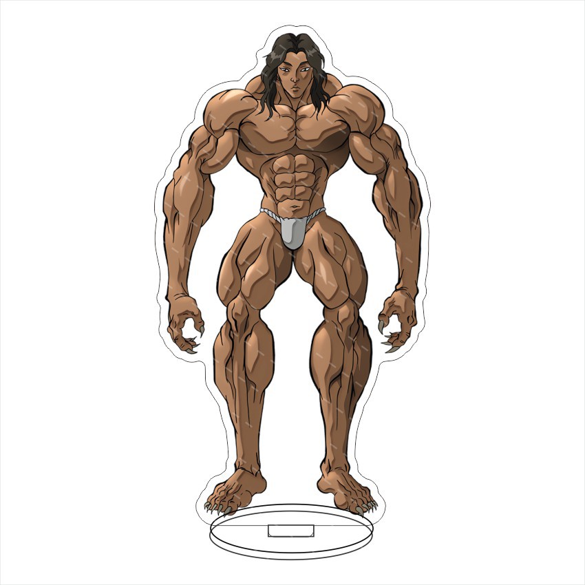 Grappler Baki Baki Hanma Figur - Resin Art Anime ulasan dan harga
