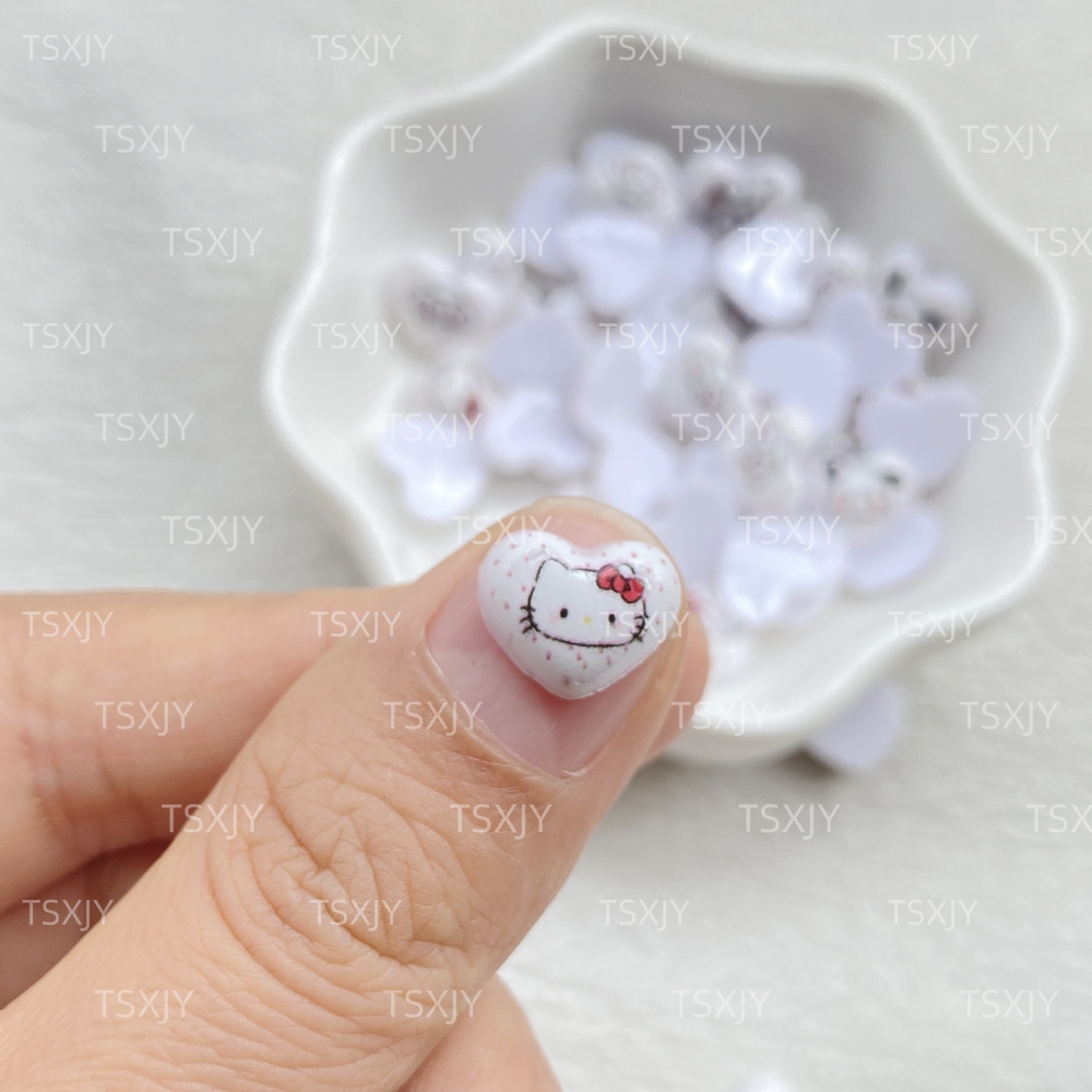 50PCS Mini Kartun Berbentuk Ha - Resin Art Heart ulasan dan harga
