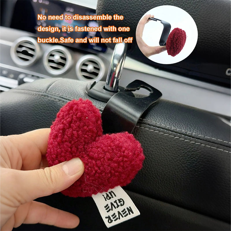 2 Pengait Mobil Berbentuk Hati - Resin Art Heart ulasan dan harga