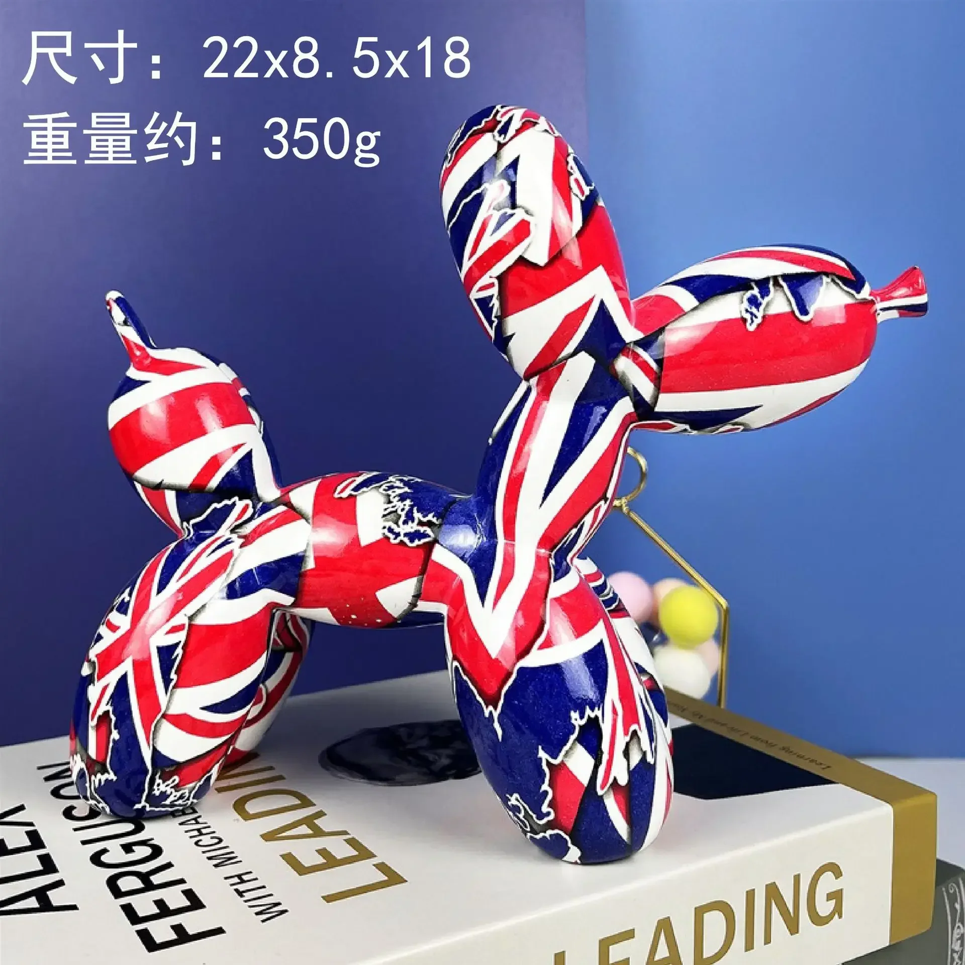 Patung anjing balon patung gra - Resin Art Gift For Anniversary ulasan dan harga