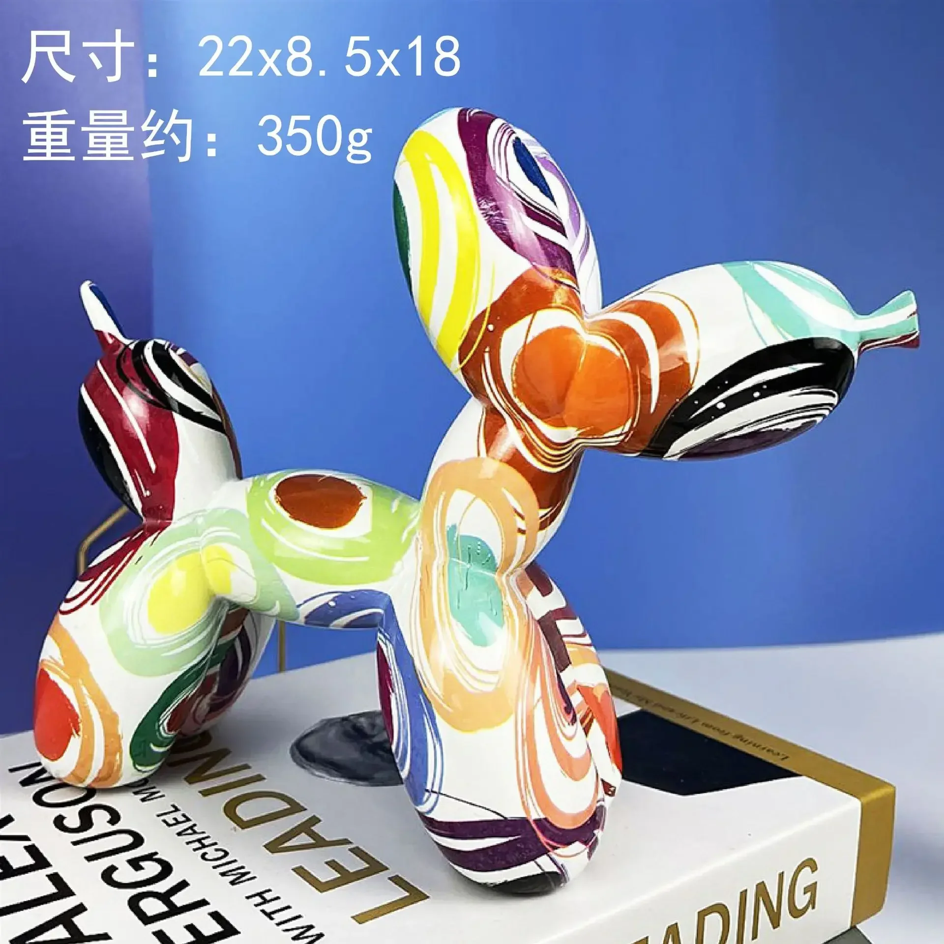 Patung anjing balon patung gra - Resin Art Gift For Anniversary ulasan dan harga