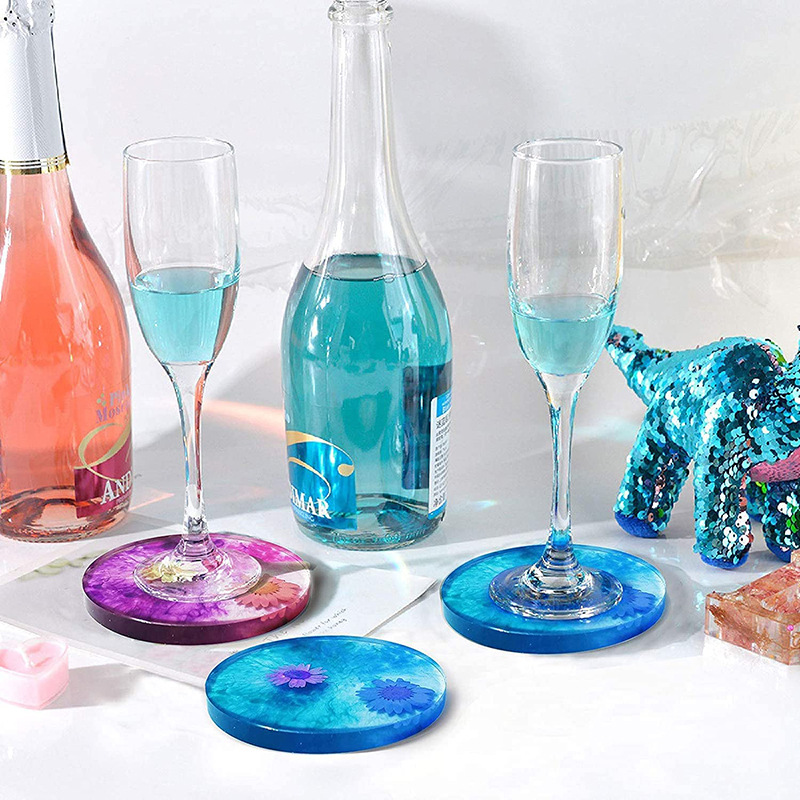 Cetakan silikon Coaster perseg - Resin Art Coasters ulasan dan harga