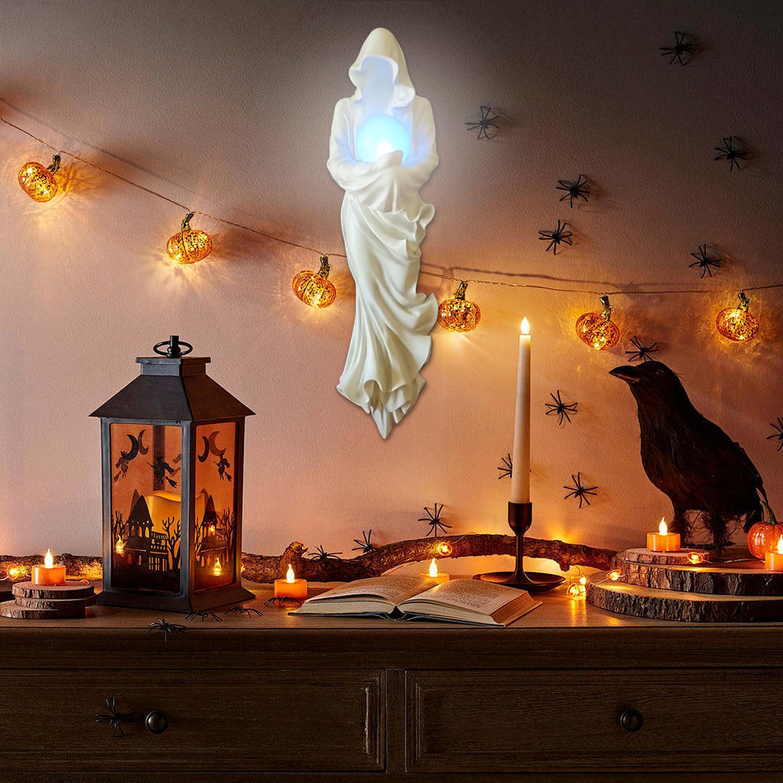 Patung Hantu Halloween Memeluk - Resin Art Table Top ulasan dan harga
