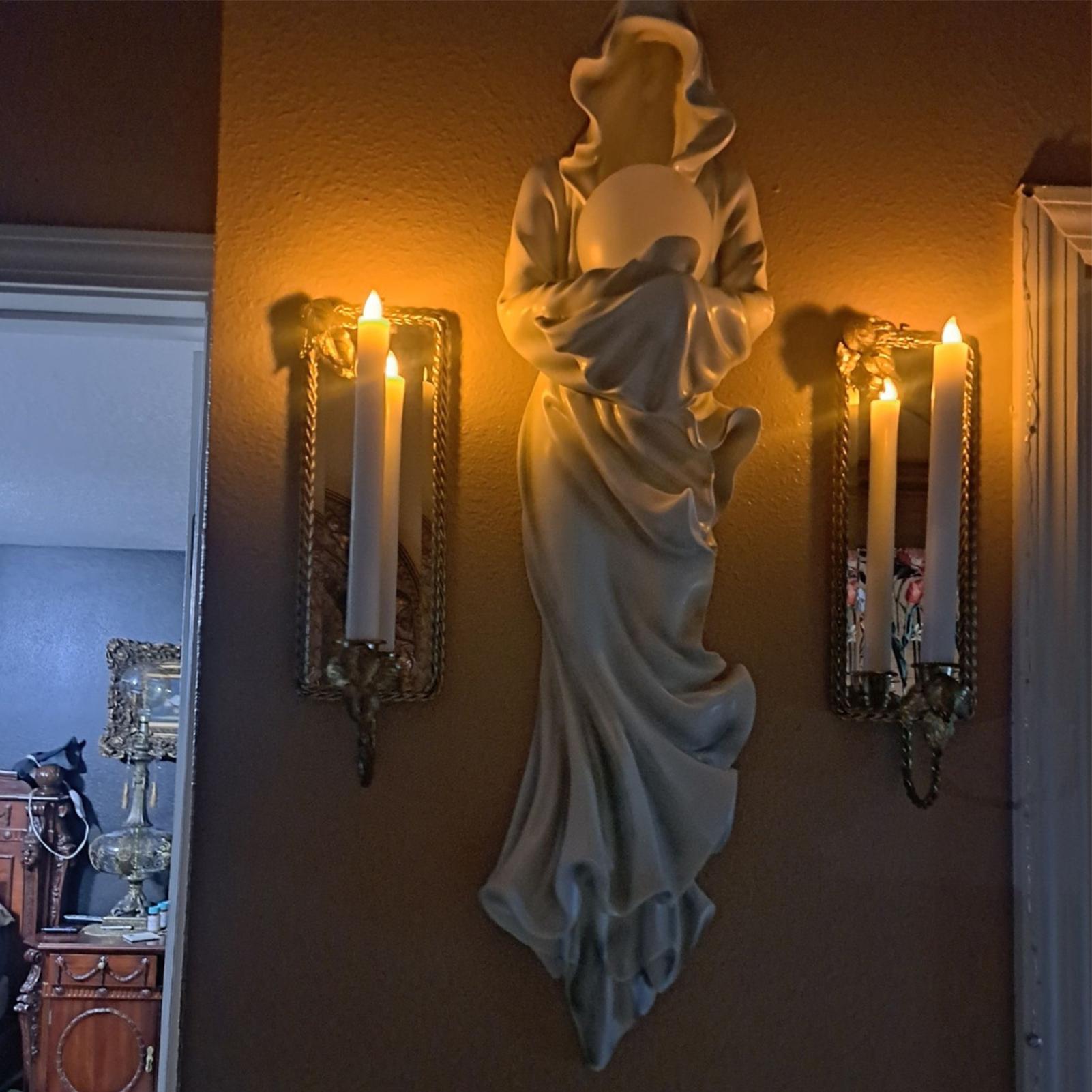 Patung Hantu Halloween Memeluk - Resin Art Table Top ulasan dan harga