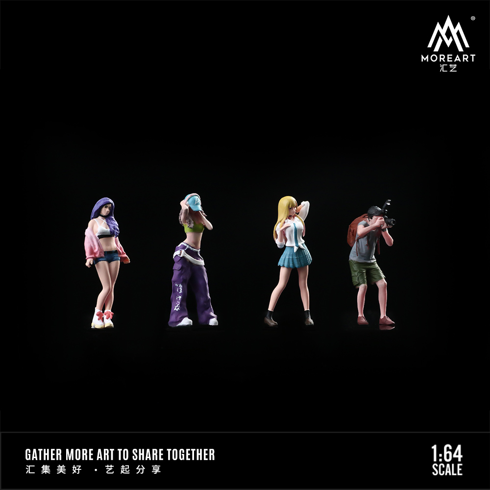 Set Figur Aksi More Art 1:64,  - Resin Art Anime ulasan dan harga